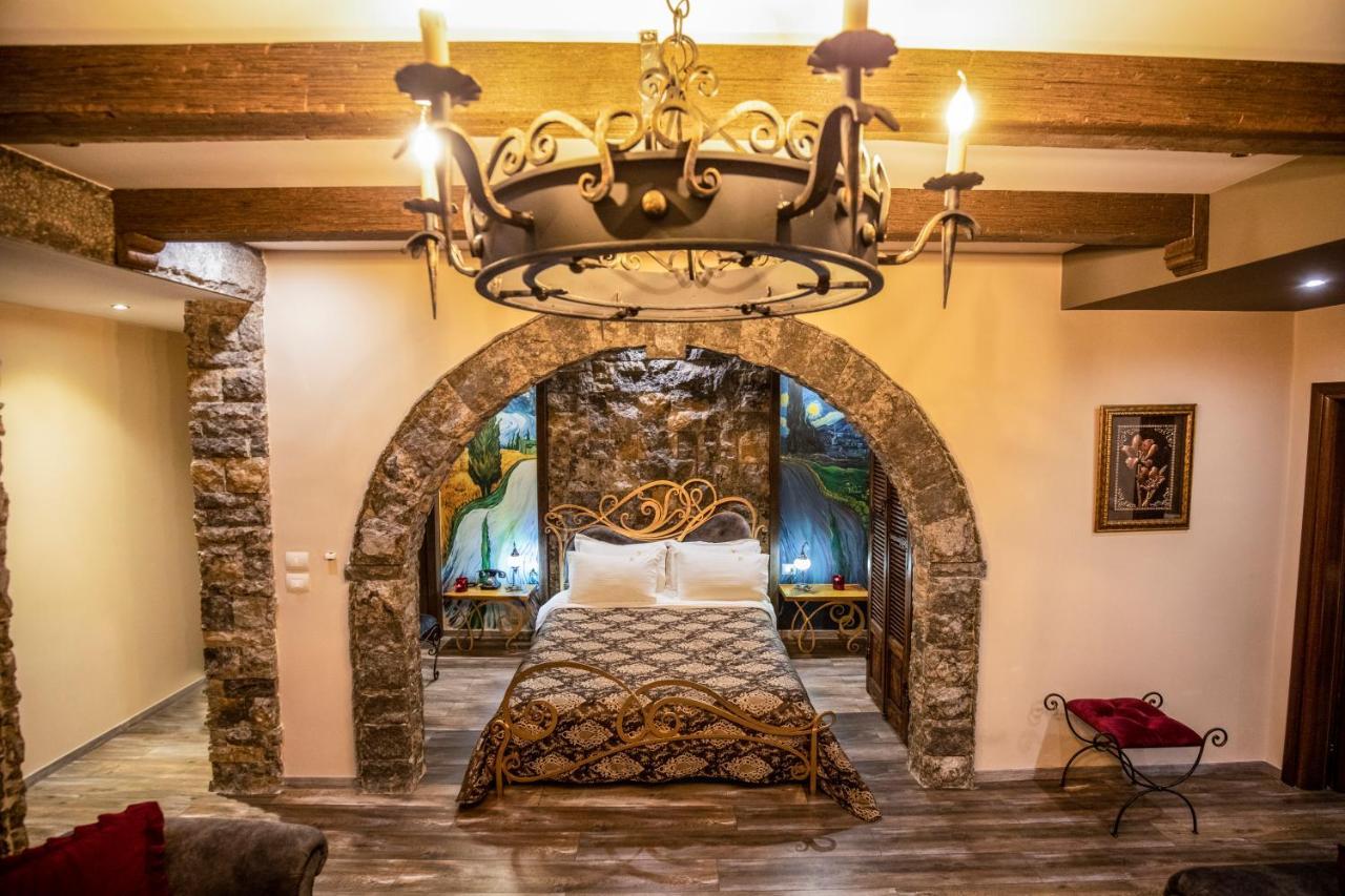 Vila Eden Boutique Hotel Korce Bagian luar foto
