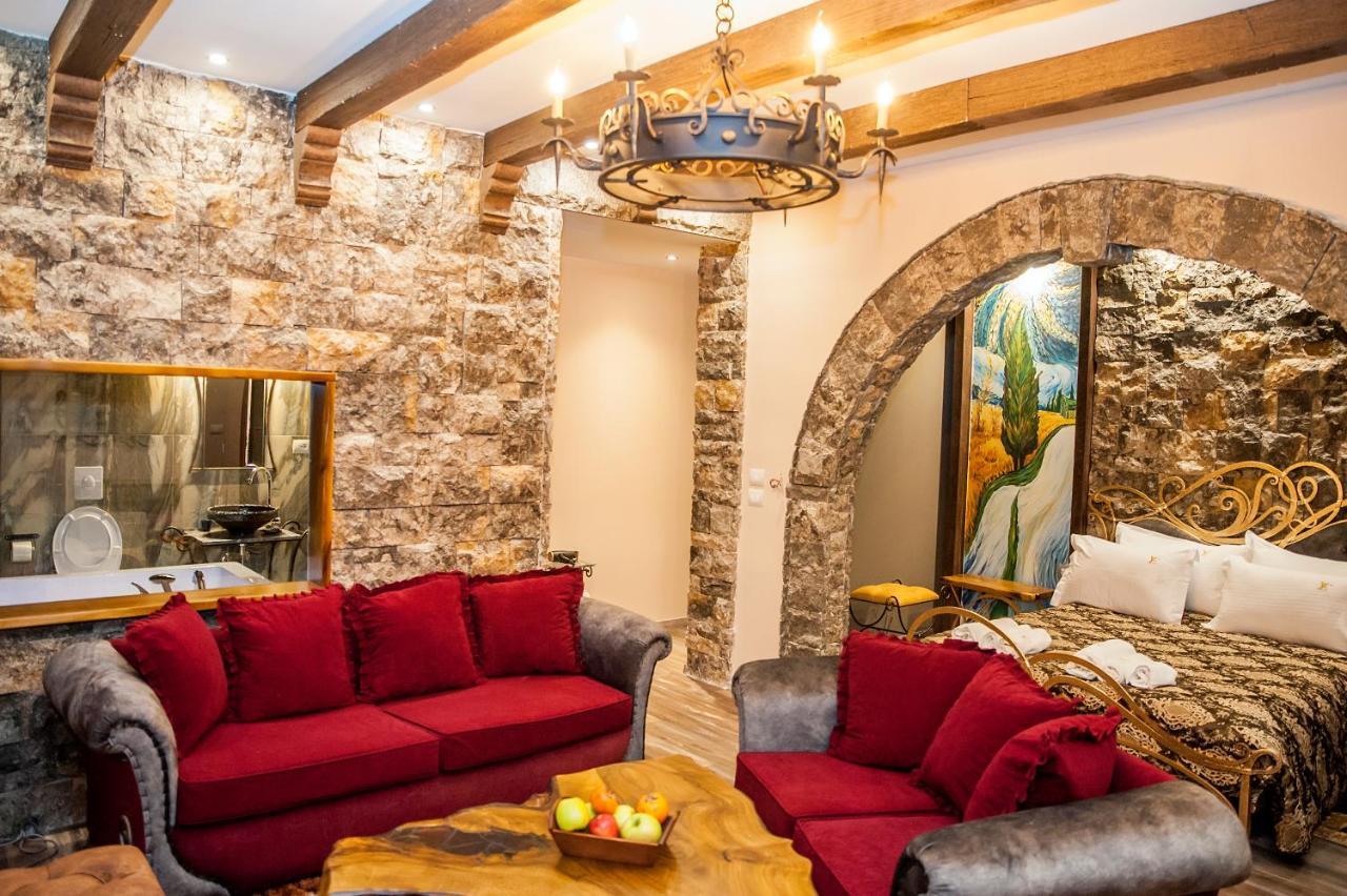 Vila Eden Boutique Hotel Korce Bagian luar foto